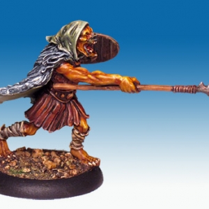 Gnoll with spear - Otherworld Miniatures